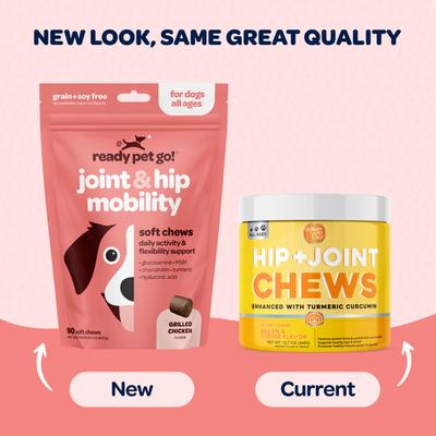 Show full view: Ready Pet Go Joint & Hip Dog Supplement, 90 Count slide 9 of 11