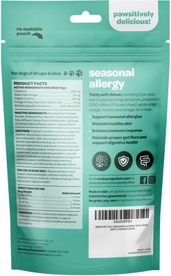 Show full view: Ready Pet Go Seasonal Allergy Dog Supplement, 90 Count slide 3 of 11
