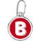 Show in main carousel: Red Dingo Alphabet Stainless Steel Personalized Dog & Cat ID Tag, Letter B, Small slide 1 of 7