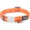 Show in main carousel: Red Dingo Breezy Love Nylon Breakaway Cat Collar with Bell, Orange, 8 to 12.5-in neck, 1/2-in wide slide 1 of 7