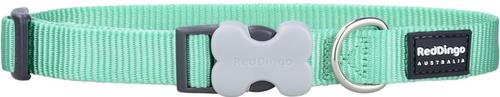 Show full view: Red Dingo Bucklebone Classic Pastel Nylon Dog Collar, Green, Medium: 12.5 to 18.5-in neck, 4/5-in wide slide 2 of 8