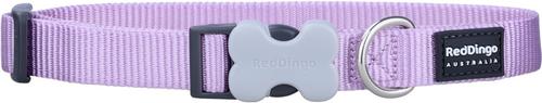Show full view: Red Dingo Bucklebone Classic Pastel Nylon Dog Collar, Purple, Medium: 12.5 to 18.5-in neck, 4/5-in wide slide 2 of 8