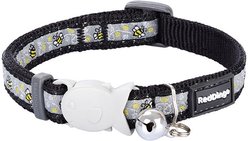 Red Dingo Bumble Cat Collar, Black