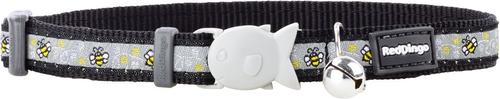 Show full view: Red Dingo Bumble Cat Collar, Black slide 2 of 6