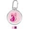 Show in main carousel: Red Dingo Butterfly Stainless Steel Personalized Dog & Cat ID Tag, Pink, Small slide 1 of 6