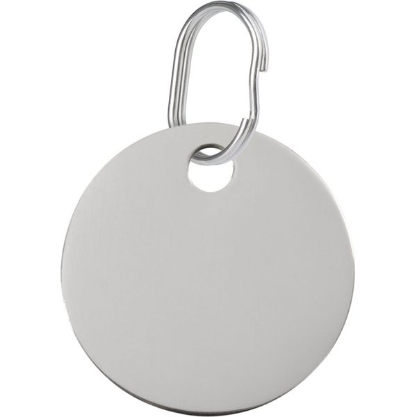Red Dingo Dog Face Stainless Steel Personalized Dog ID Tag