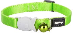 Red Dingo Classic Kitten Collar, Green