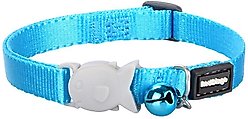 Red Dingo Classic Kitten Collar, Turquoise