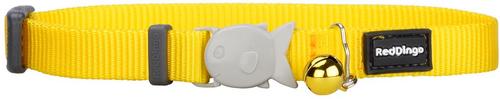 Show full view: Red Dingo Classic Kitten Collar, Yellow slide 3 of 6