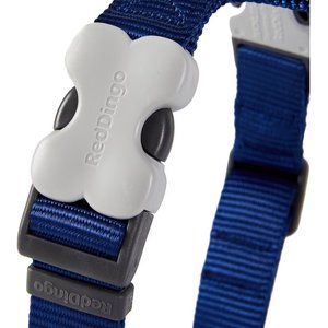 Red Dingo Classic Nylon Back Clip Dog Harness, Dark Blue, Medium: 17.7 to 26-in chest