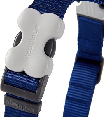 Show full view: Red Dingo Classic Nylon Back Clip Dog Harness, Dark Blue, X-Small: 11.8 to 17.3-in chest slide 4 of 10