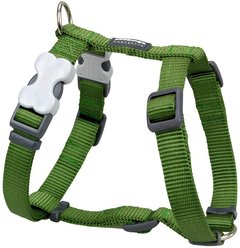 Red Dingo Classic Nylon Back Clip Dog Harness, Green, Small: 14.2 to 21.3-in chest