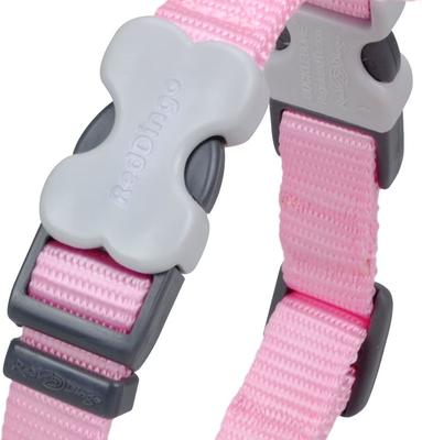Show full view: Red Dingo Classic Nylon Back Clip Dog Harness, Pink, X-Small: 11.8 to 17.3-in chest slide 4 of 10