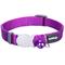 Show in main carousel: Red Dingo Classic Nylon Breakaway Cat Collar with Bell, Purple, 8 to 12.5-in neck, 1/2-in wide slide 1 of 10