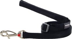 Red Dingo Classic Nylon Dog Leash, Black, Medium: 6-ft long, 4/5-in wide