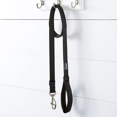 Show full view: Red Dingo Classic Nylon Dog Leash, Black, Medium: 6-ft long, 4/5-in wide slide 2 of 11
