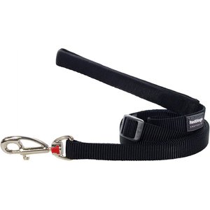 Red Dingo Classic Nylon Dog Leash, Black, X-Small: 6-ft long, 1/2-in wide