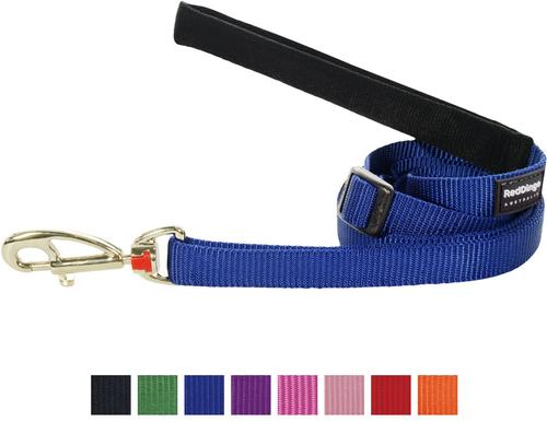 Show full view: Red Dingo Classic Nylon Dog Leash, Blue, X-Small: 6-ft long, 1/2-in wide slide 8 of 11