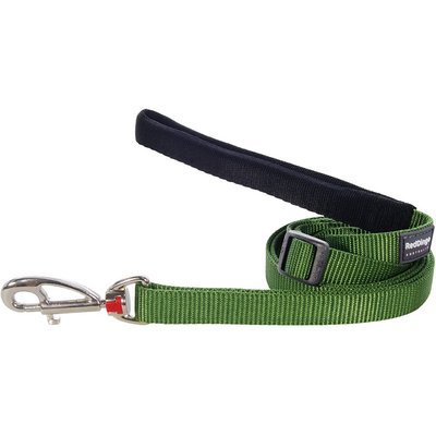 Red Dingo Red Dingo Classic Nylon Dog Leash, Green, Small: 6-ft long, 5/8-in wide