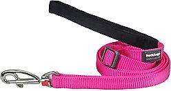 Red Dingo Classic Nylon Dog Leash, Hot Pink, Small: 6-ft long, 5/8-in wide