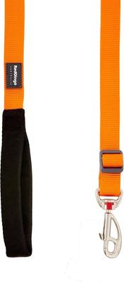 Show full view: Red Dingo Classic Nylon Dog Leash, Orange, Large: 6-ft long, 1-in wide slide 4 of 11