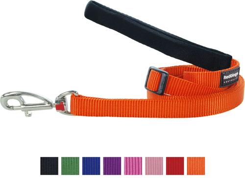 Show full view: Red Dingo Classic Nylon Dog Leash, Orange, Medium: 6-ft long, 4/5-in wide slide 8 of 11