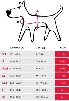 Show full view: Red Dingo Classic Pastel No Pull Dog Harness, Pink, Medium: 9.6 to 14.4-in chest slide 6 of 6