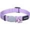 Show in main carousel: Red Dingo Classic Pastel Nylon Breakaway Cat Collar with Bell, 8 to 13-in neck, 1/2-in wide, Purple slide 1 of 7
