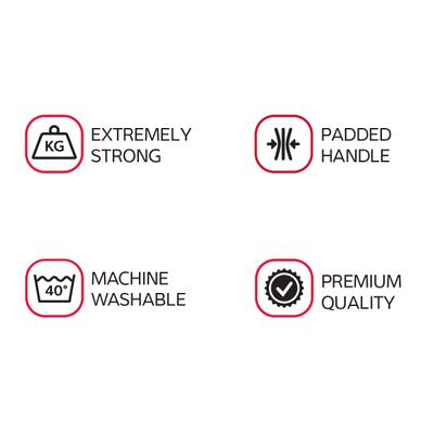 Show full view: Red Dingo Classic Pastel Nylon Dog Leash, Blue, Medium: 6-ft long, 4/5-in wide slide 4 of 7