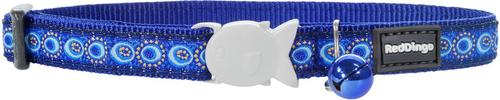 Show full view: Red Dingo Cosmos Nylon Breakaway Cat Collar with Bell, Dark Blue, 8 to 12.5-in neck, 1/2-in wide slide 2 of 9
