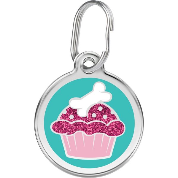 Dog Tag Art Pink Leopard Personalized Dog & Cat ID Tag