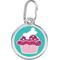 Show in main carousel: Red Dingo Cupcake Stainless Steel Personalized Dog & Cat ID Tag, Large slide 1 of 8
