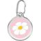 Show in main carousel: Red Dingo Daisy Stainless Steel Personalized Dog & Cat ID Tag, Pink, Small slide 1 of 8