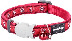 Red Dingo Desert Paws Cat Collar, Red