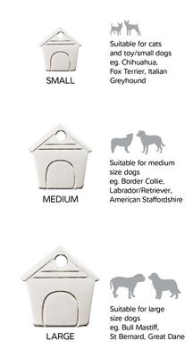 Show full view: Red Dingo Dog House Personalized Silver Stainless Steel Dog ID Tag, Large slide 4 of 5