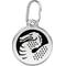 Show in main carousel: Red Dingo Dragon Stainless Steel Personalized Dog & Cat ID Tag, Black, Small slide 1 of 7