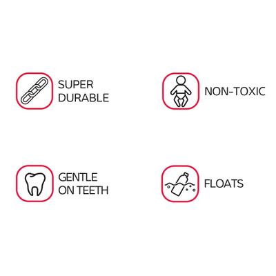 Show full view: Red Dingo DURABLES Eddie the Echidna Squeaky Soft Dog Toy slide 5 of 10