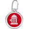 Show in main carousel: Red Dingo Fire Hydrant Stainless Steel Personalized Dog ID Tag, Red, Medium slide 1 of 6