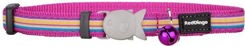 Show full view: Red Dingo Horizontal Stripes Cat Collar, Pink slide 2 of 6
