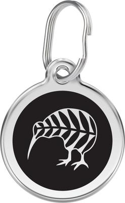 Show full view: Red Dingo Kiwi Bird Stainless Steel Personalized Dog & Cat ID Tag, Small slide 1 of 6