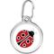 Show in main carousel: Red Dingo Lady Bug Stainless Steel Personalized Dog & Cat ID Tag, Small slide 1 of 7