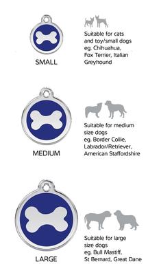 Show full view: Red Dingo Lightning Bolt Stainless Steel Personalized Dog & Cat ID Tag, Green, Large slide 5 of 7