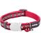 Show in main carousel: Red Dingo Nylon Reflective Breakaway Cat Collar with Bell, Red, 8 to 12.5-in neck, 1/2-in wide slide 1 of 10