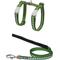 Show in main carousel: Red Dingo Nylon Reflective Fish Cat Harness & Leash, 10.6 to 18.9-in chest, Green slide 1 of 4