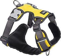 Red Dingo Padded Dog Harness, Yellow, Medium