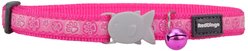 Red Dingo Paw Impressions Cat Collar, Pink slide 2 of 5
