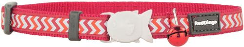 Show full view: Red Dingo Reflective Ziggy Cat Collar, Red slide 2 of 6