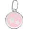 Show in main carousel: Red Dingo Star Stainless Steel Personalized Dog & Cat ID Tag, Pink, Small slide 1 of 8