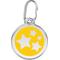 Show in main carousel: Red Dingo Star Stainless Steel Personalized Dog & Cat ID Tag, Yellow, Small slide 1 of 8
