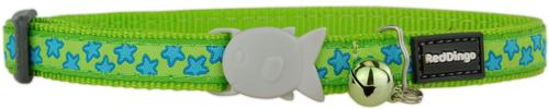 Show full view: Red Dingo Stars Cat Collar, Green slide 2 of 6
